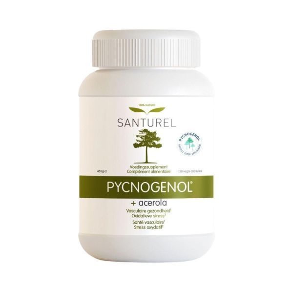 Pycnogenol® + Acérola 120: Pycnogenol® + Acérola Pycnogenol® + Acérola 120: Pycnogenol® + Acérola